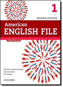 American English File Second Edition: 1 Student's Book with Oxford Online Skills Program