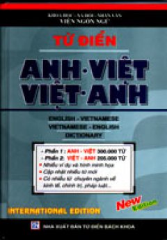 Từ điển Anh – Việt,Việt - Anh