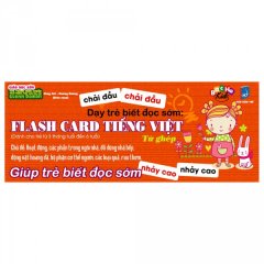 Dạy Trẻ Biết Đọc Sớm: Flash Card Tiếng Việt - Từ Ghép