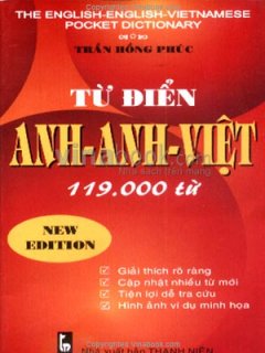 Từ Điển Anh - Anh - Việt 119.000 Từ - Tái bản