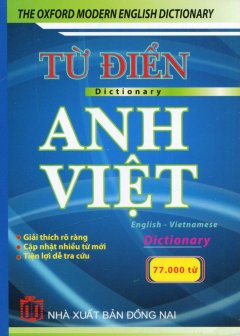 Từ Điển Anh - Việt (Khoảng 77.000 Từ)