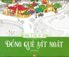 Tranh Tô Màu Tập Thể - Đồng Quê Bát Ngát