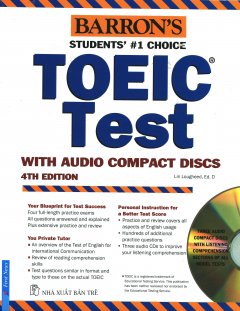 Barron's TOEIC Test 4th Edition (Kèm 3 CD) - Tái Bản 2013
