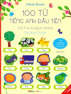 100 Từ Tiếng Anh Đầu Tiên - Sticker Book
