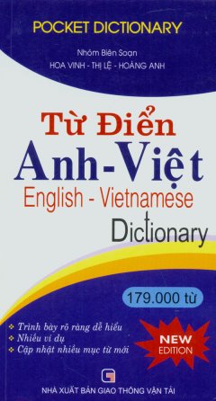 Từ Điển Anh - Việt 179.000 Từ