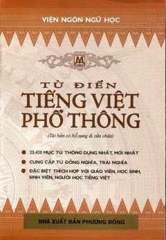 Từ Điển Tiếng Việt Phổ Thông - Tái bản 03/11/2011