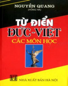 Từ Điển Đức - Việt Các Môn Học